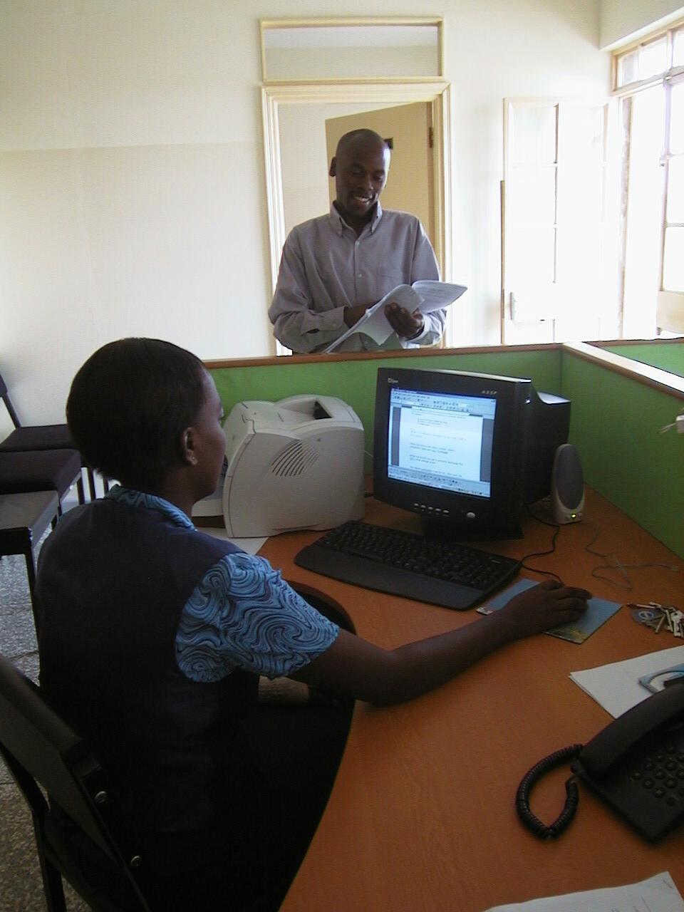 Cyber cafe