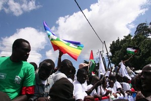 Peace March from Kibera - WSF 2007
