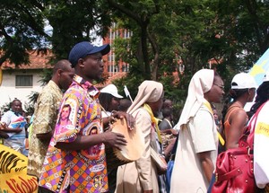 Peace March from Kibera - WSF 2007