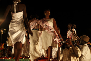 Juba. Miss Malaika competition.