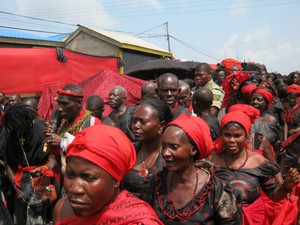 Assorted images from the procession 