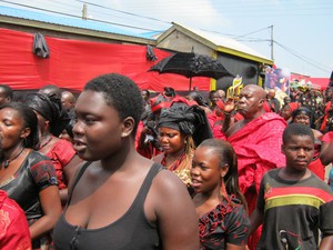 Assorted images from the procession 
