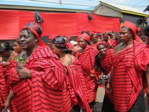 Assorted images from the procession 