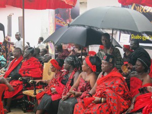 Assorted images from the procession 