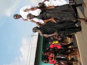 Assorted images from the procession 