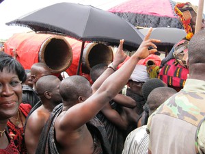 Assorted images from the procession 