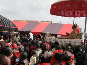Assorted images from the procession 
